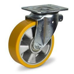 Kółko obrotowe do dużych obciążeń 850 kg/koło KPW-ALPU 160K 160 mm aluminiowo-poliuretanowe