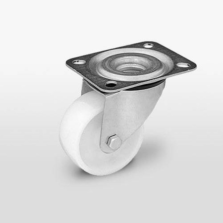 Zestaw kołowy skrętny KPE-POB 125S z kołem poliamidowym. Nośność 150 kg / 125mm/ ślizgowe